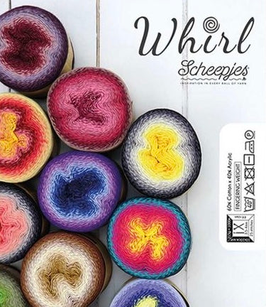 Scheepjes Whirl 1x1000m - 790 Blue Heaven Bliss - Fil à Tricoter Et Crocheter Premium